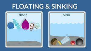 float or sink why do things float