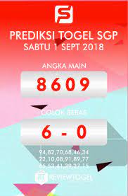 Prediksi Sgp Hari Ini Prediksi Nomor Keluar Singapura Sabtu 01 09 2018 Prediksi Togel Online Sgp Sabtu 01 September 2018 Result Singapura Hari Ini September