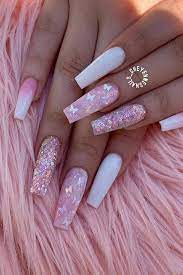 They come in all kinds shaping these acrylics to fit the smallest nails takes a little practice, but with a little patience, you'll. 23 Really Cute Acrylic Nail Designs You Ll Love Stayglam Long Acrylic Nails Coffin Acrylic Nail Designs Pink Acrylic Nails