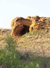 Caves Cliffs Greet Visitors To Kanopolis State Park State Parks Kanopolis Scenic Byway