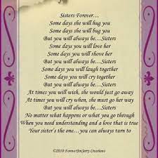 From Big Sister To Little Sister Poems Sister Poems Little Sister Poems Sister Quotes