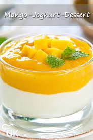 Mango Joghurt Dessert Rezept Rezept Dessert Rezepte Einfach Rezepte Nachtisch Rezepte