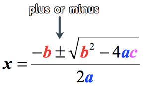 Solving Quadratic Equations By The Quadratic Formula Chilimath Quadratics Quadratic Equation Quadratic Formula