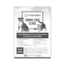 The home exams offered by mobile pet vet not only make the veterinary visit a. Mobile Pet Care Clinic In San Francisco Flyer 29 Flyer Designs Fur Eine Firma In United States