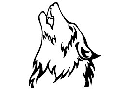 A new animal tutorial is uploaded every week, so you can also omit the extra shading for a white wolf or an arctic wolf. Image Result For Simple Black And White Wolf Illustration Wolf Head Drawing Wolf Illustration Wolf Howling