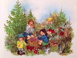 Illustratie Van Ilon Wikland Uit Het Boek Lente In Bolderburen Van Astrid Lindgren Illustration Barnbocker Konstnar