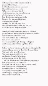 Kindness By Naomi Shihab Nye Kindness Poem Poetry Words Writing Poetry