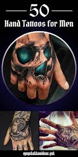 Hand Tattoos For Men Hand Tattoos For Guys Skull Hand Tattoo Hand Tattoos
