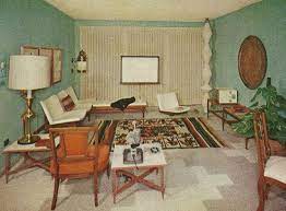1960s Family Room Vintage Home Decorating Vintage Furniture