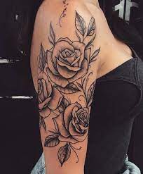 35 Inspiring Arm Tattoo Design Ideas For Women 2020 Sooshell Arm Tattoos For Women Rose Shoulder Tattoo Sleeve Tattoos For Women
