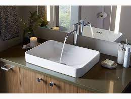 vox rectangle vessel bathroom sink kohler