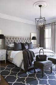 Master Bedroom In Greys And Lavender With Skull Cushion Jean Stephane Beauchamp Design Photo Mon Small Master Bedroom Bedroom Design Master Bedrooms Decor