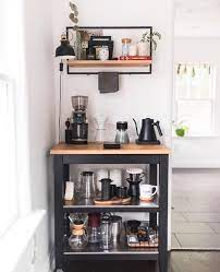 1 942 Likes 14 Comments Coffeetized Coffee Gear Coffeetized On Instagram Awesome Setup Do Coffee Bar Home Home Coffee Bar Coffee Bars In Kitchen