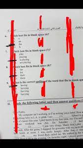 اسئلة اختبارات الانجليزي كتابة نبي الحل 13 8 1438 ملتقى طلاب وطالبات جامعة الملك فيصل جامعة الدمام