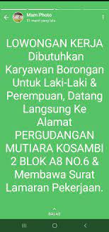 Harga tukang borongan bangunan, siapa yang tidak ingin memiliki rumah. Info Loker Kosambi Teluk Naga Tangerang Home Facebook