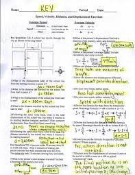 Speed And Velocity Worksheet Key Speed Velocity Distance And Displacement Exercises Scientific Notation Worksheet Word Problem Worksheets Worksheets