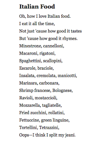 Italian Food Italian Recipes Silverstein Poems Shel Silverstein