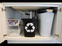 organizing under the kitchen sink youtube