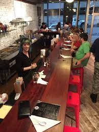 This Bartop Is Finished With Odie S Oil It Is A Super Durable Water And Stain Resistant Natural Oil Finish That S Perfec Noodle Bar Tallahassee Natural Oils
