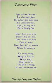 Langston Hughes Poems Classic Famous Poetry Langston Hughes Poems Poems Poetry Famous
