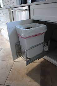 kitchen sinks, kitchen trash cans