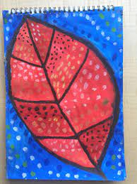 Theme Aboriginal Art Technique Mixed Media And Pattern Art Title Polka Leaf By Mishi Pattern Art Art Techniques Aboriginal Art