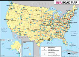 Usa Road Map Interstate Highway Map Highway Map Usa Road Map