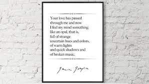 This James Joyce Love Poem Literary Love Quotes James Joyce Love Quotes