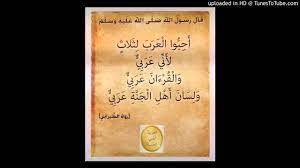 فضل اللغة العربية Youtube
