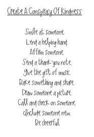 Kindness Poetry For Kids Google Search Kindness Quotes Words Random Acts Of Kindness