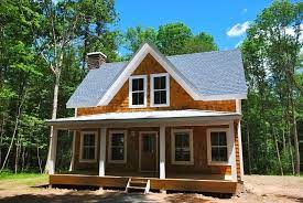 Cottage 39 2 Bedroom 1 5 Bath 1300 Sq Ft Cottage With A Mega Deck On 5 Acres Comes With A Possible Farmhouse Plans Cottage Style Homes Cottage House Plans