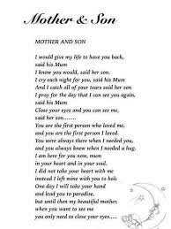 Mother And Son My Son Quotes Mother Quotes Heaven Quotes