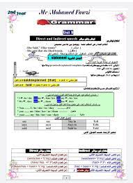 مذكرة قواعد وتدريبات اللغة الإنجليزية للصف الثاني الثانوي الترم الثاني 2020 لمستر محمد فوزي