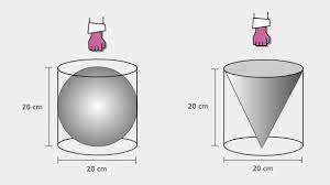 Comparing Volumes Of Cylinders Spheres And Cones In This Interactive From Annenberg Learner S Learning Math Compare T Basic Math 8th Grade Math Hs Geometry