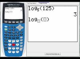 Any Base Logarithm On A Ti 84 Plus High School Algebra School Algebra Secondary Math