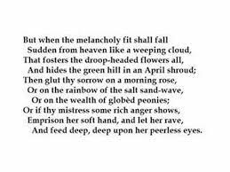 Ode On Melancholy By John Keats Read By Tom O Bedlam Youtube John Keats Keats Melancholy Quotes