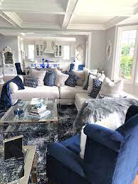 Sapphire And White Living Room Zgallerie Couch And Tables Blue Living Room Decor Navy Living Rooms Blue Living Room