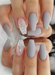 So coffin nails are long af and they're shaped like, ya know, coffins. 30 Fabulous Matte Nails Design For Short Nails Page 9 Of 30 Latest Fashion Trends For Woman Matte Nails Design Pretty Acrylic Nails Coffin Nails Designs