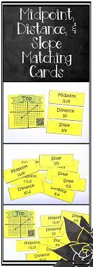 Midpoint Formula Distance Formula And Slope Formula Activity Distance Formula Midpoint Formula Teaching Mathematics