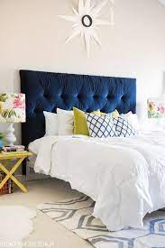Blue Headboard Blue Headboard Bedroom Decor Blue Bedroom Decor