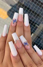 This content is imported from youtube. These Acrylic Nails Are Really Cute Fun Coffin Nails Summer Nails