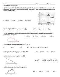 Exponents And Radicals Quiz Or Review Learning Mathematics Simplifying Radicals Exponents