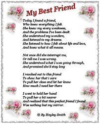 Friendship Poems Best Friend Poems Friend Poems Friend Birthday Quotes