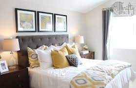 Model Home Mondays Yellow Bedroom Decor Grey Bedroom Decor Remodel Bedroom