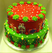 Check out our christmas birthday selection for the very best in unique or custom, handmade pieces from our paper & party supplies shops. Christmas Cakes Decoration Ideas Little Birthday Cakes