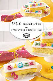 Abc Zitronenkuchen Rezept Zitronenkuchen Kuchen Und Torten Rezepte Zitronen Kuchen