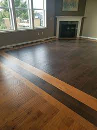 2 Tone Wood Floors Wood Floor Design Wood Floor Pattern Transitional Fireplaces