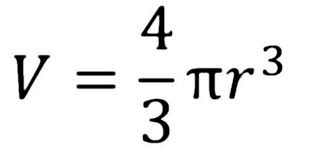 Volume Of A Sphere Volume Of A Sphere Formula High School Math Math Help Math Lessons