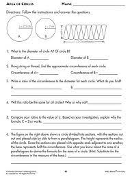 Learn The Formula And Area Of Circles Worksheets Printable Math Worksheets Geometry Worksheets
