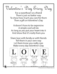 Valentine Kids Poems Valentine S Day Every Day Woo Jr Kids Activities Valentines Day Poems Valentines Poems Kids Poems